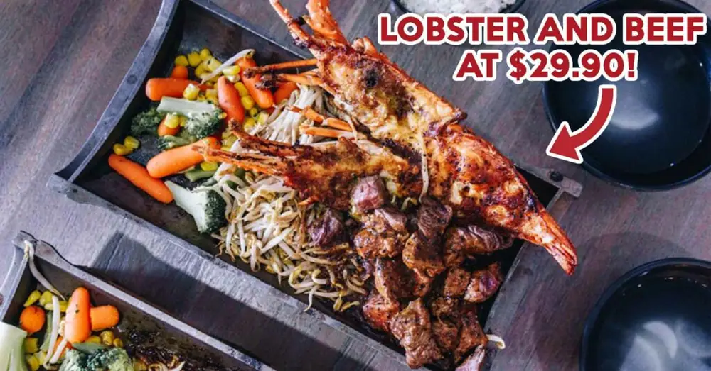 Haven Bistro Review: Cheap Teppanyaki Set With Fresh Prawns, Oysters, Squid And Chicken At Only $12.90 Nett