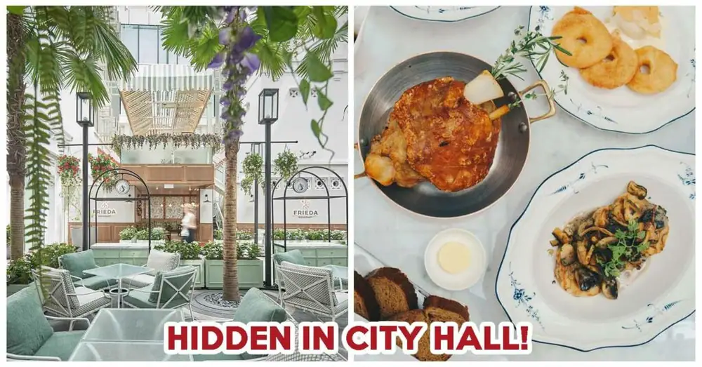 Frieda Review: Beautiful Garden-Themed Restaurant Serving Crispy Pork Knuckle And Legit Schnitzel