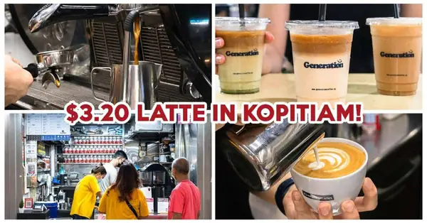 Generation Coffee: Cafe-Style Iced Lattes And Speciality Coffee Under $4 At Tekka Food Centre