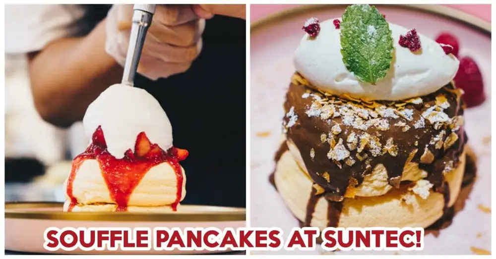 Reseña de Fluff Stack: Tortitas soufflé con queso de fresa y cobertura de chocolate y avellanas
