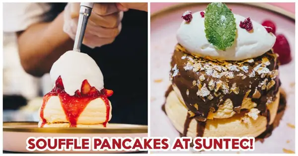 Fluff Stack Review: Souffle Pancakes With Strawberry Cheese And Chocolate Hazelnut Toppings