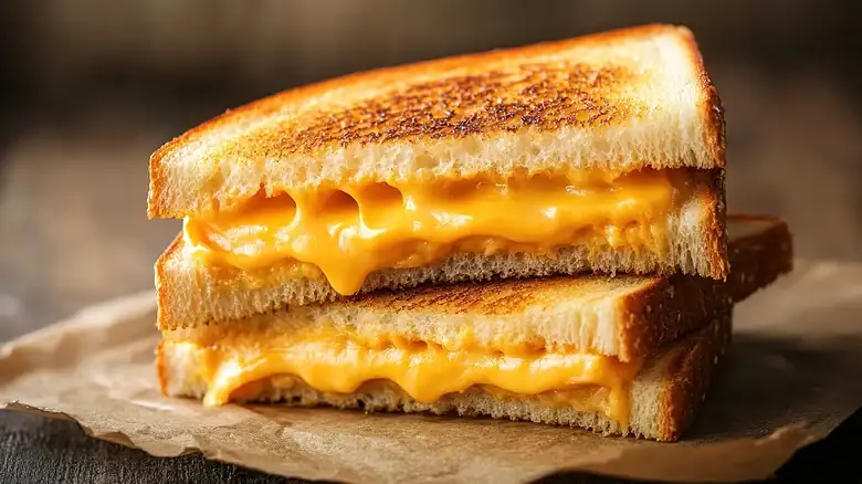 Swap the butter for a more flavorful grilled cheese sandwich