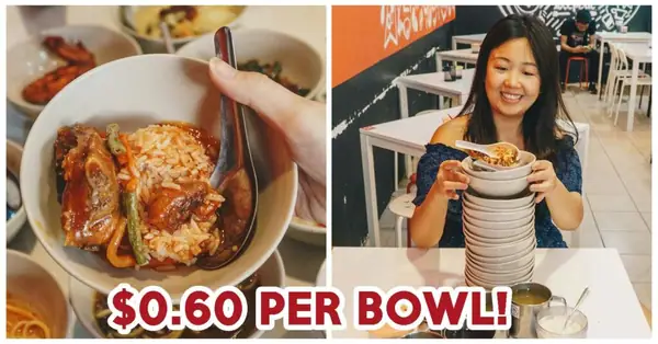 Reseña de Kafe Eat & Repeat: $ 0,60 Nasi Lemak, Mee Rebus y Soto en Johor Bahru