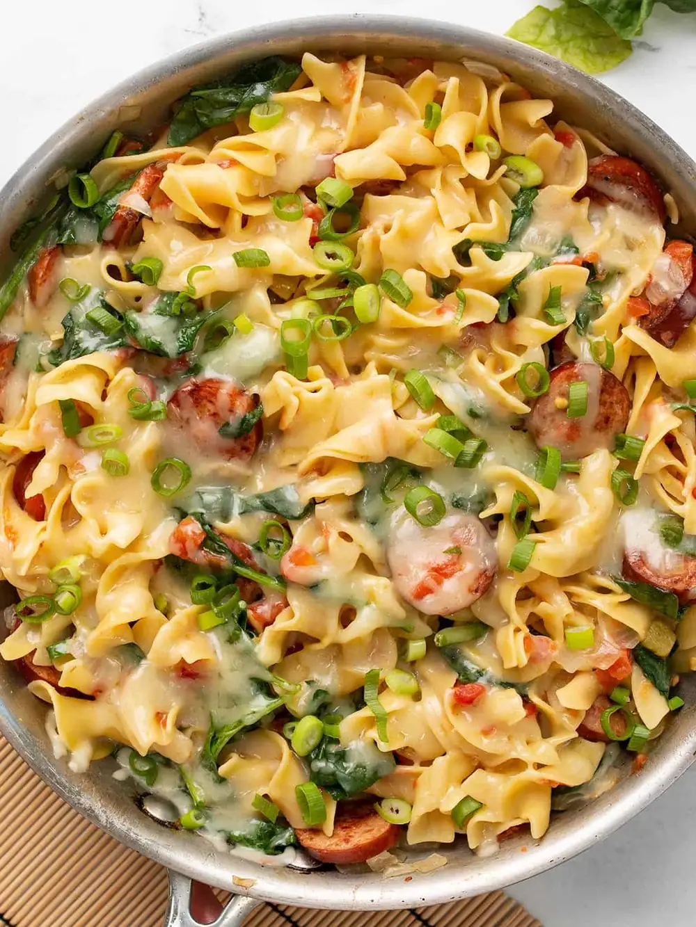 Cheesy Sausage Pasta