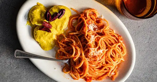 Vegan Tallarines Rojos