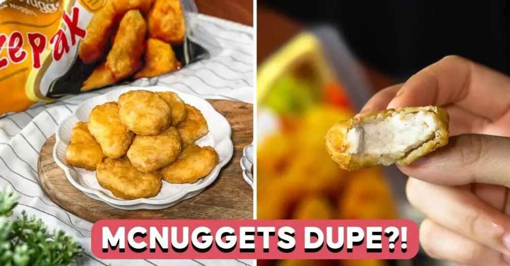 Nuggets de pollo crujientes FreezePak: una imitación de los McNuggets de McDonald's