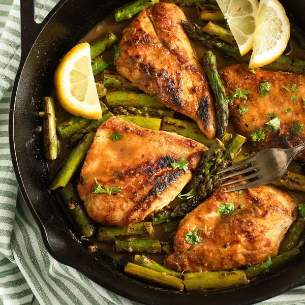 Chicken and Asparagus Skillet