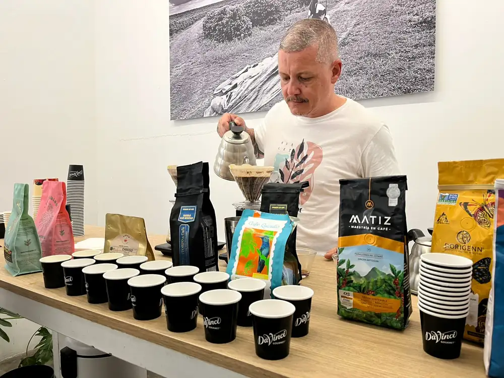 Espresso&CO offers a tasting of Colombian coffees