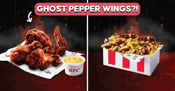 KFC tiene nuevas alitas de pollo bañadas en chile fantasma con salsa de queso hasta el 22 de julio de 2025