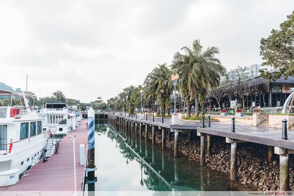 8 restaurantes en Quayside Isle @ Sentosa Cove para cenar