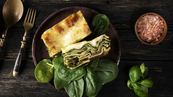 ¿Qué es la lasaña verde y qué la hace verde?
