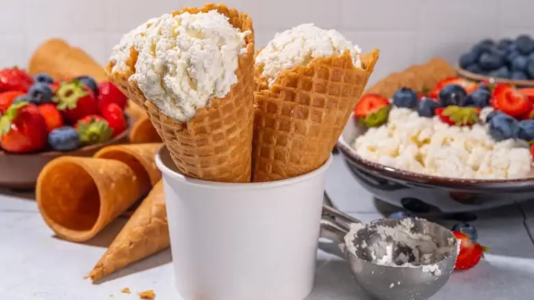 Cheese In Ice Cream Sounds Ridiculous, But Trust The Process