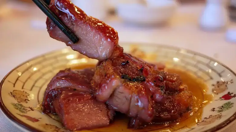 How Chinese BBQ Pork Gets Its Signature Red Hue