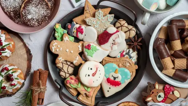 Mejora tus cajas de galletas navideñas con una forma inspirada en la comida rápida