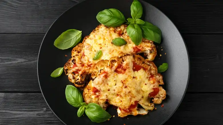 The Easier Way To Use Cauliflower As A Gluten-Free Pizza Base