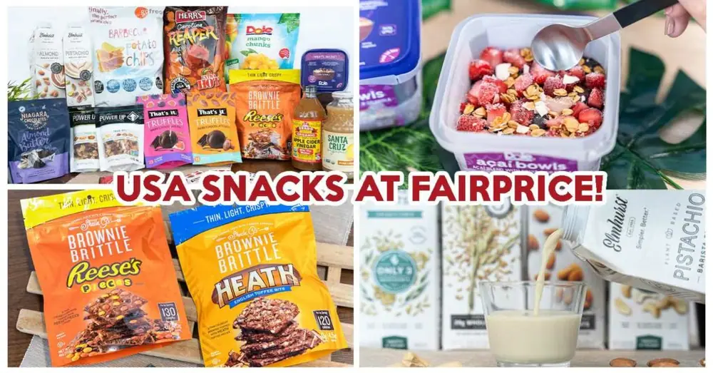 FairPrice USA Fair: 10 Must-Try Items Including Reese’s Brownie Brittle And Acai Bowls