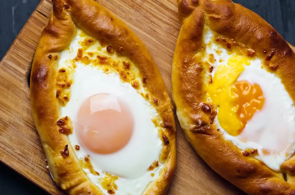 How to prepare Adjara khachapuri? A miscalculation of the timing will ruin the creamy center.