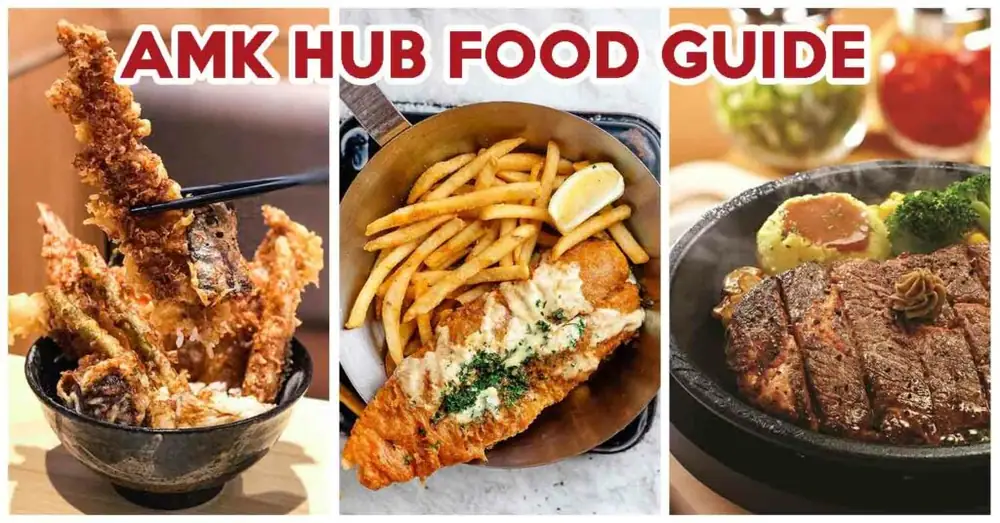 AMK Hub Food Guide: 10 Places To Dine At For Tendon, Korean BBQ, Burgers And More