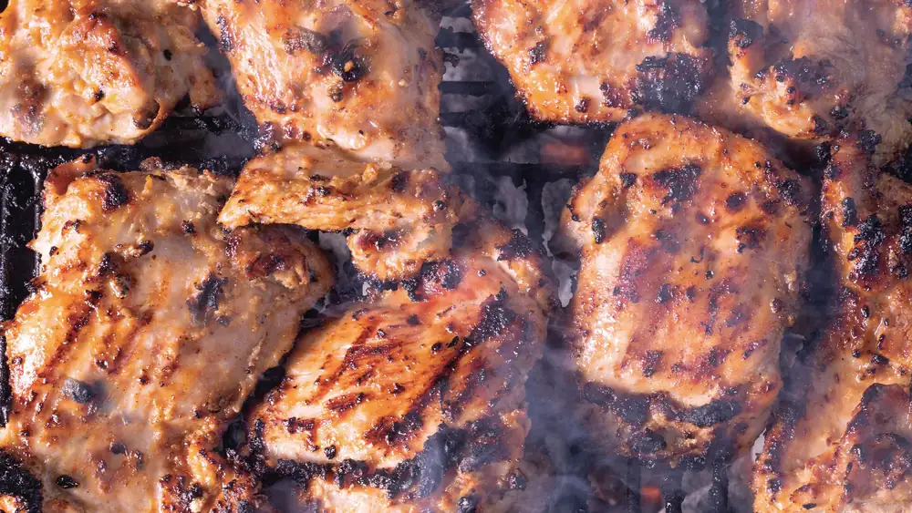 Miso-Peanut Hibachi Chicken