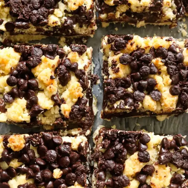 Condensed milk chocolate crumb bars