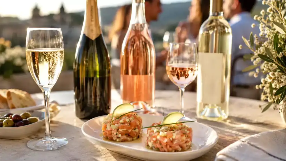 Which French wine to choose for an aperitif based on what's on the table