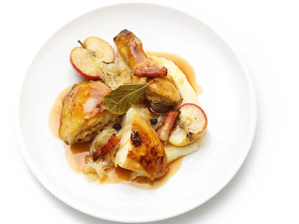 Rooster in Cider