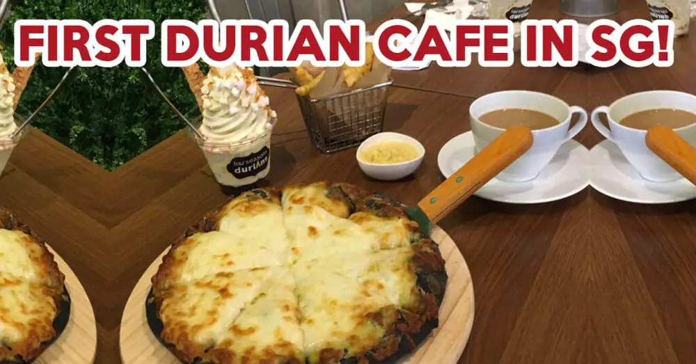 Reseña de Mao Shan Wang Cafe: El primer café de durian en Singapur con papas fritas de durian y café
