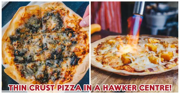 ButterNut Review: Halal Thin Crust Pizza In Taman Jurong Hawker Centre
