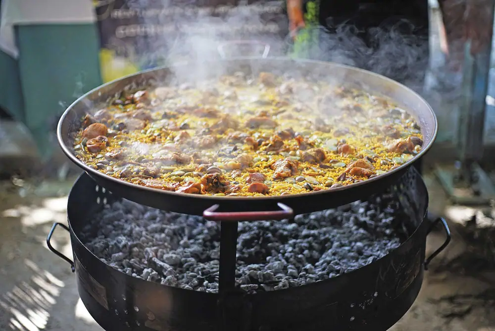 “No vas a encontrar una paella como esta en un restaurante”