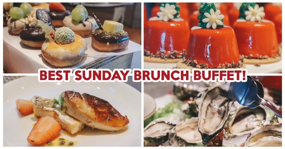 Reseña de Edge: El mejor brunch buffet dominical de Singapur con donuts, foie gras y gran variedad de mariscos