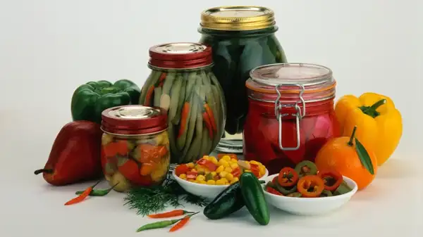 La frescura de los ingredientes es importante para el encurtido