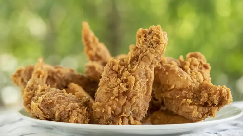 The Super Crunchy Fried Chicken Secret You've Been Missing Out On