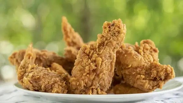 The Super Crunchy Fried Chicken Secret You've Been Missing Out On