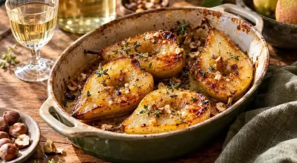Roasted pears: that splash of white vermouth our grandmothers used to pour is becoming the new obsession of bartenders
