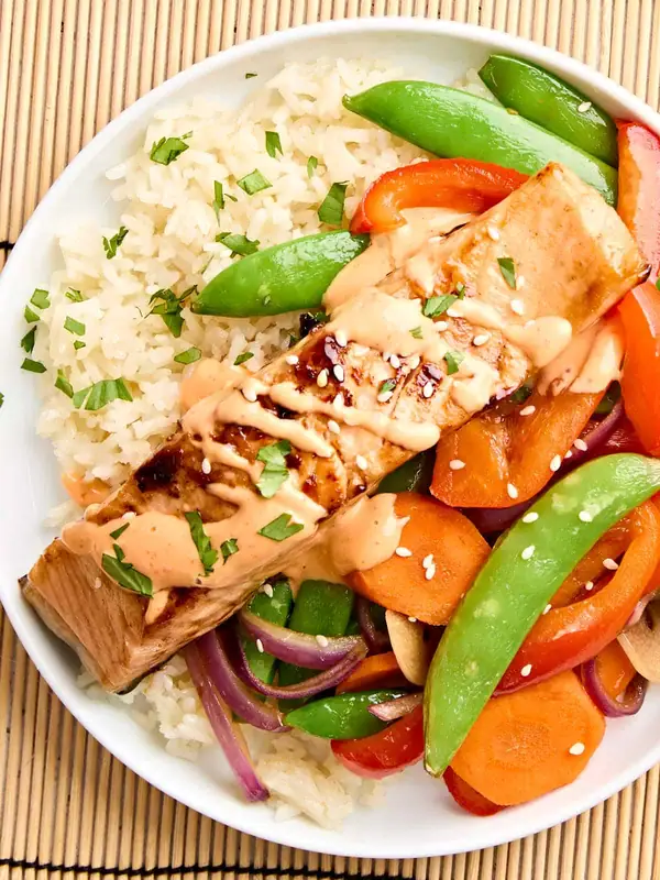 Sticky-Sweet Teriyaki Salmon with Serious Takeout Vibes