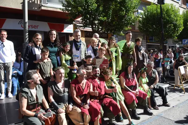 La carroza de La Cava-Fardachón gana el concurso del desfile de San Mateo en Logroño