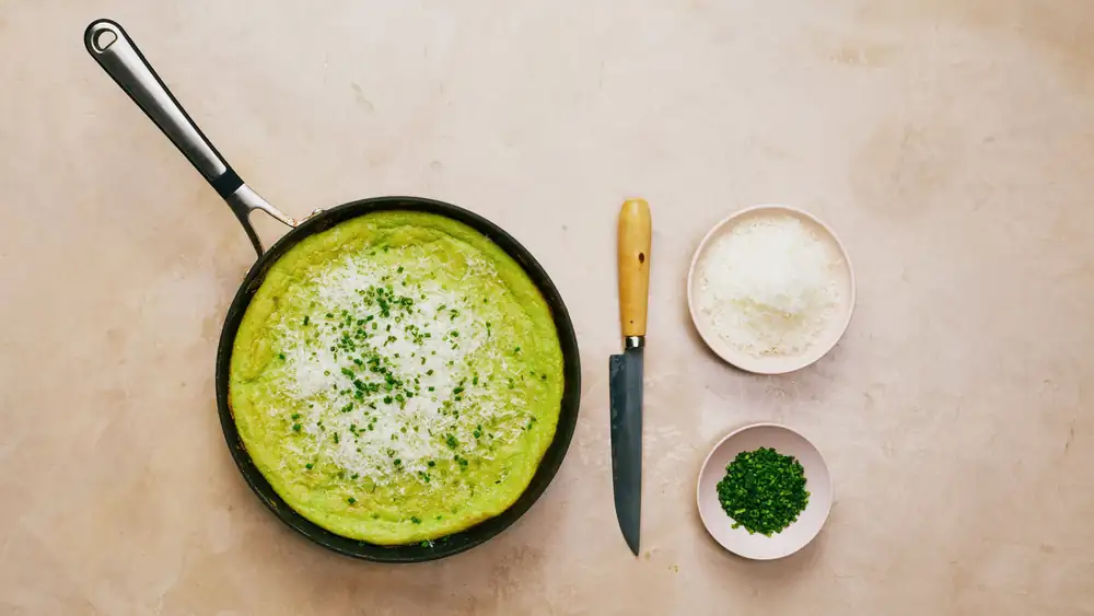 Green Eggs and Ham Frittata