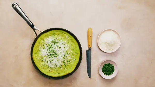 Green Eggs and Ham Frittata