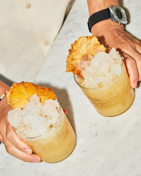 Banana Coconut Calamansi Cocktail Recipe