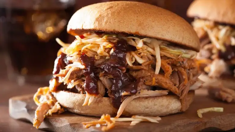 Ketchup Is The Unexpected Condiment For A Mayo-Free Coleslaw
