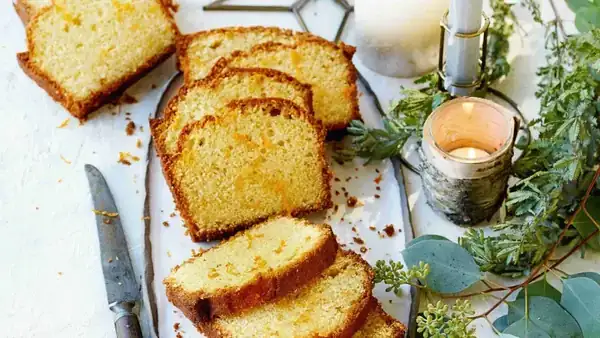 Glazed clementine sandwich