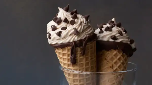 Ice cream cone cannoli: a guilt-free creative shortcut