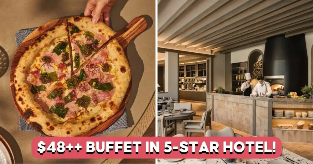 Capella Singapore Has $48++ Pizza Buffet On Tuesday Evenings