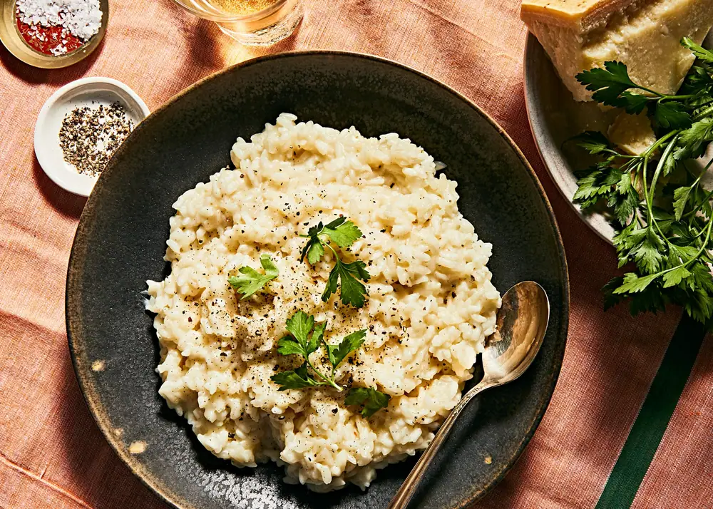 Cacio e Pepe Risotto Is Here to Get You Through Winter