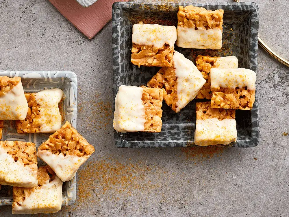 Peanut-Coconut Florentines