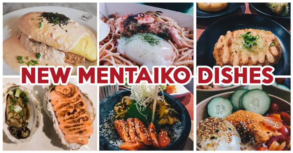 10 platos con mentaiko en Singapur, incluyendo pasta japonesa