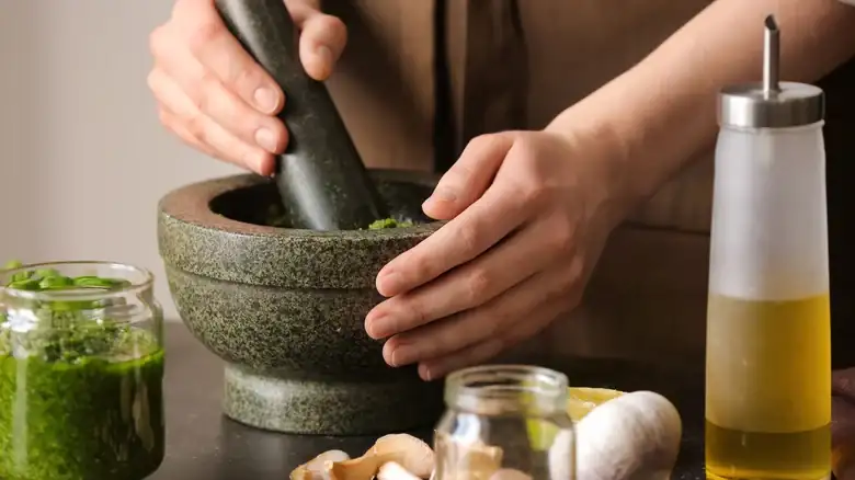 The First Thing You Need To Do With A New Mortar And Pestle