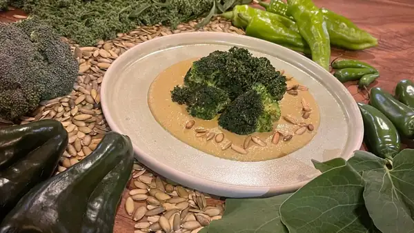 Recipe for green pipián in the style of Tierra del Sol