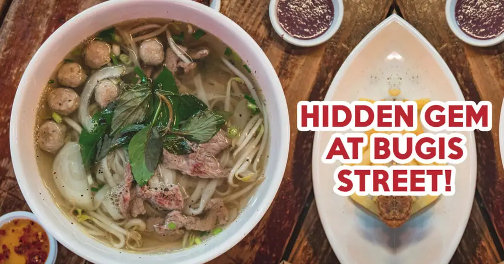 Oc Mai Vietnamese And Western Cuisines Review: Cheap Beef Pho and Fried Chicken Cutlet At Bugis