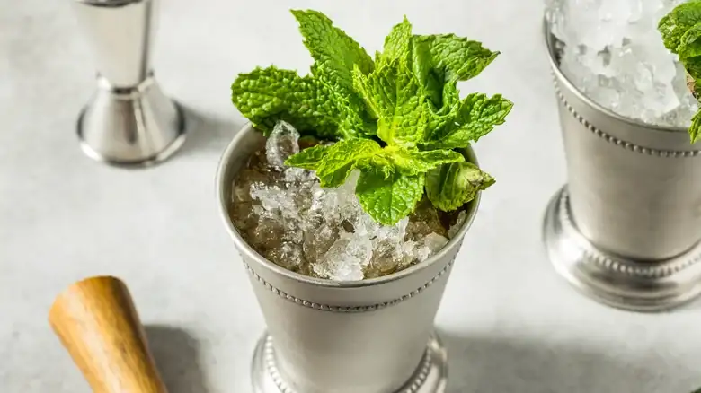 Why Mint Juleps Are Traditionally Served In Silver Cups
